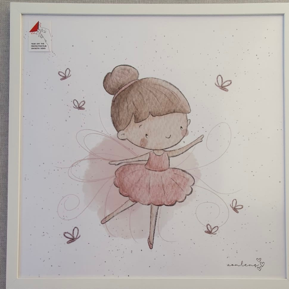 Posterbild im Bilderrahmen Mädchenträume