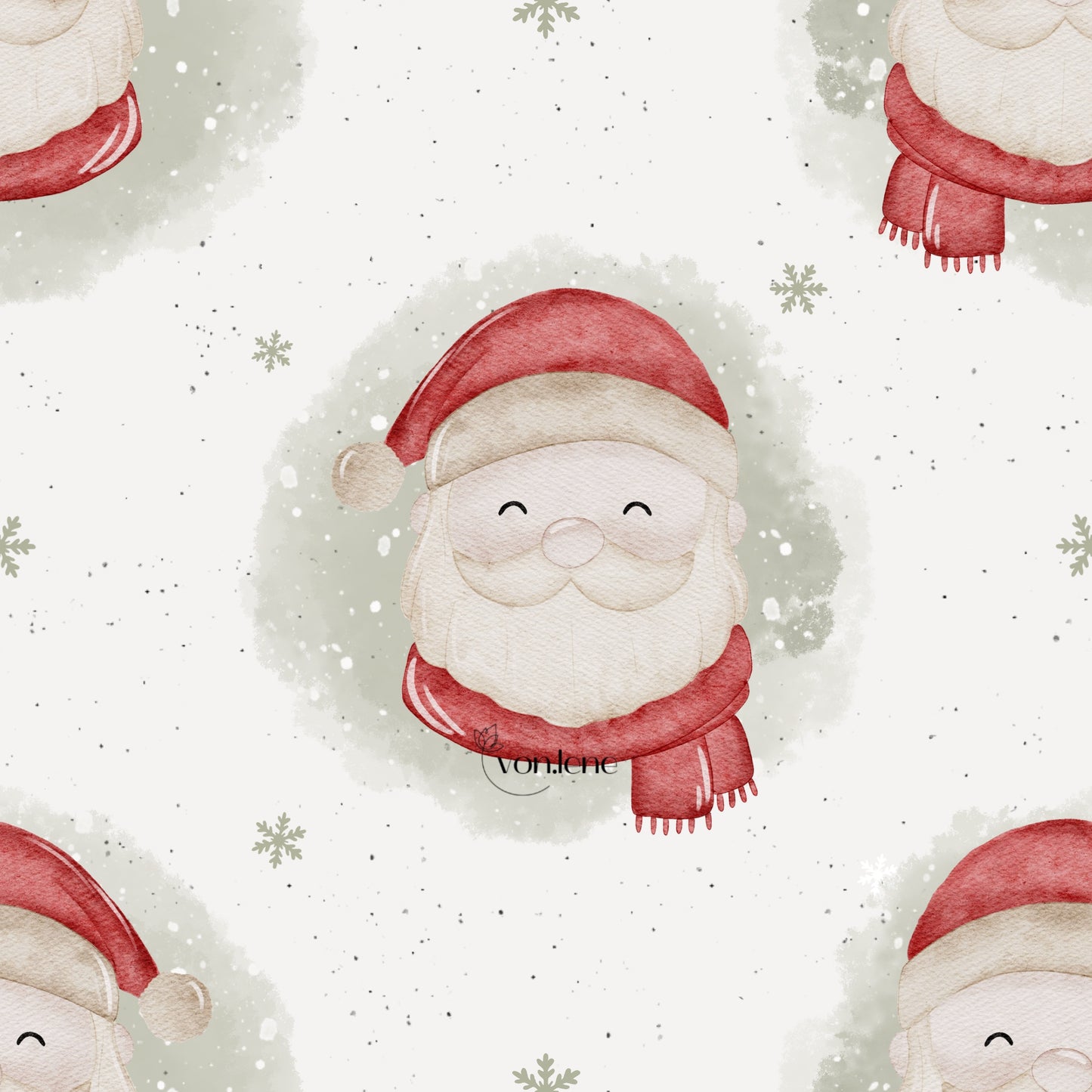 Weihnachtsmann Design Digital