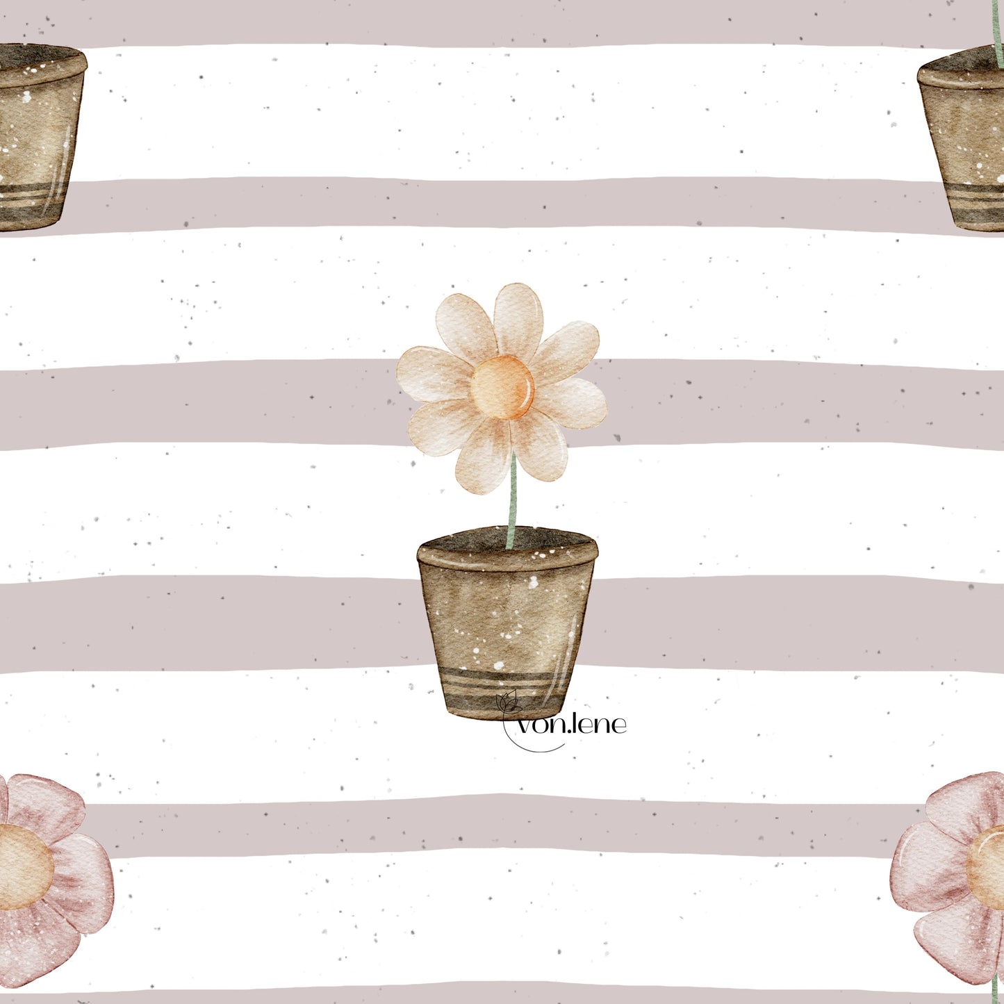 Blume im Topf