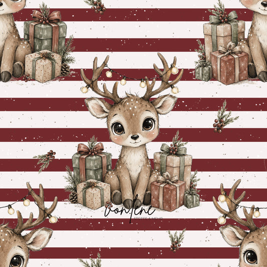 Weihnachtsreh digitales Design
