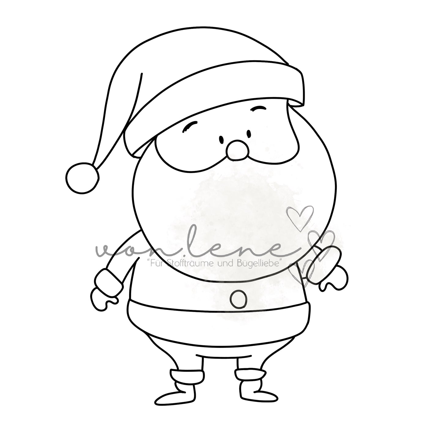 Santa Outline