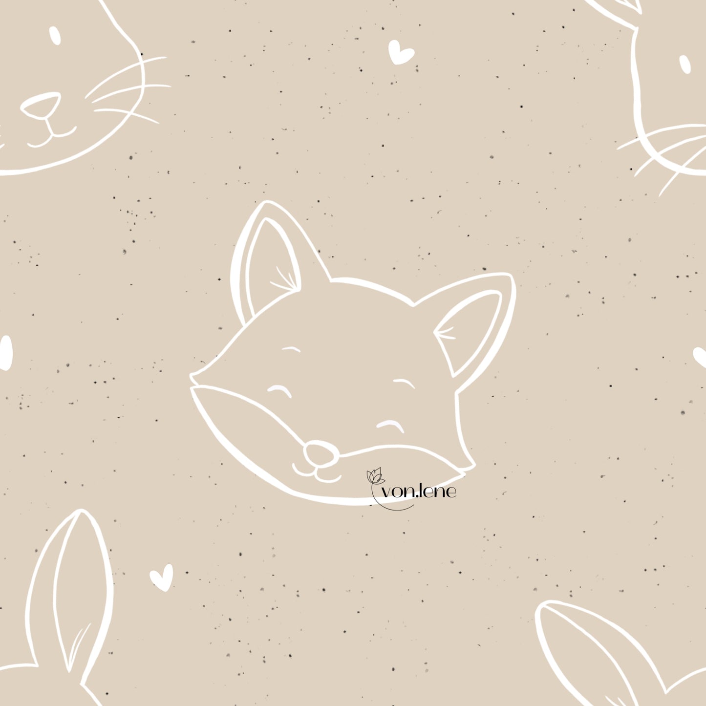 Waldtiere minimalistisch Design Digital (nicht exklusiv!)