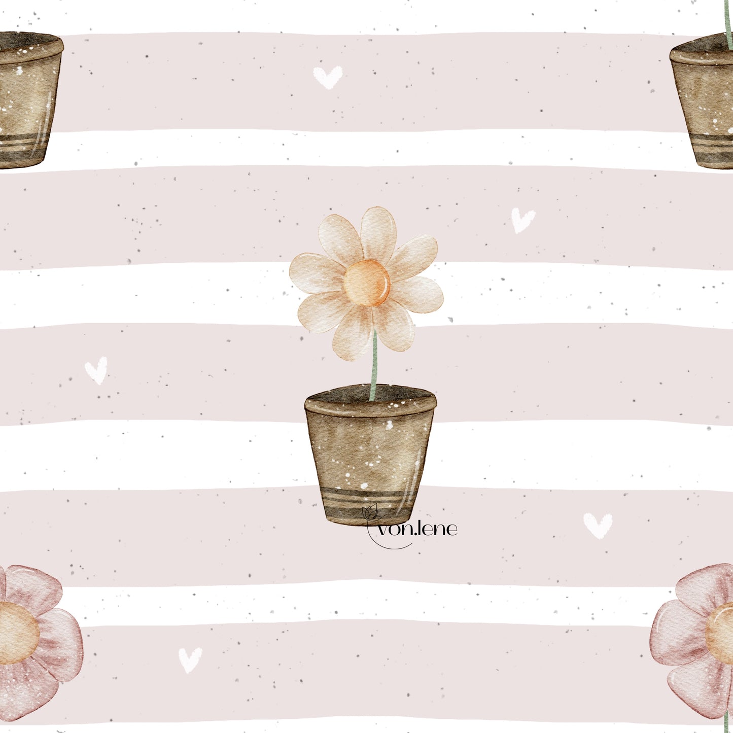 Blume im Topf