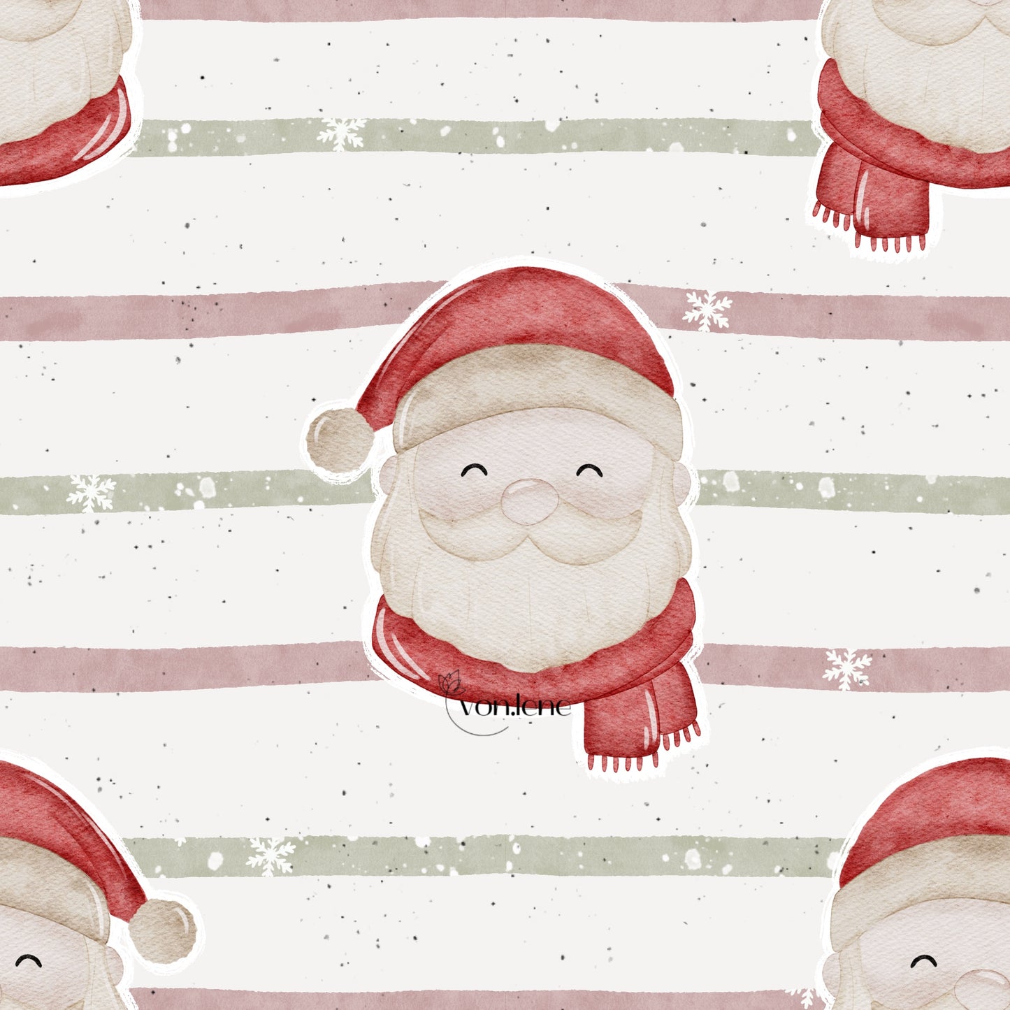 Weihnachtsmann Design Digital