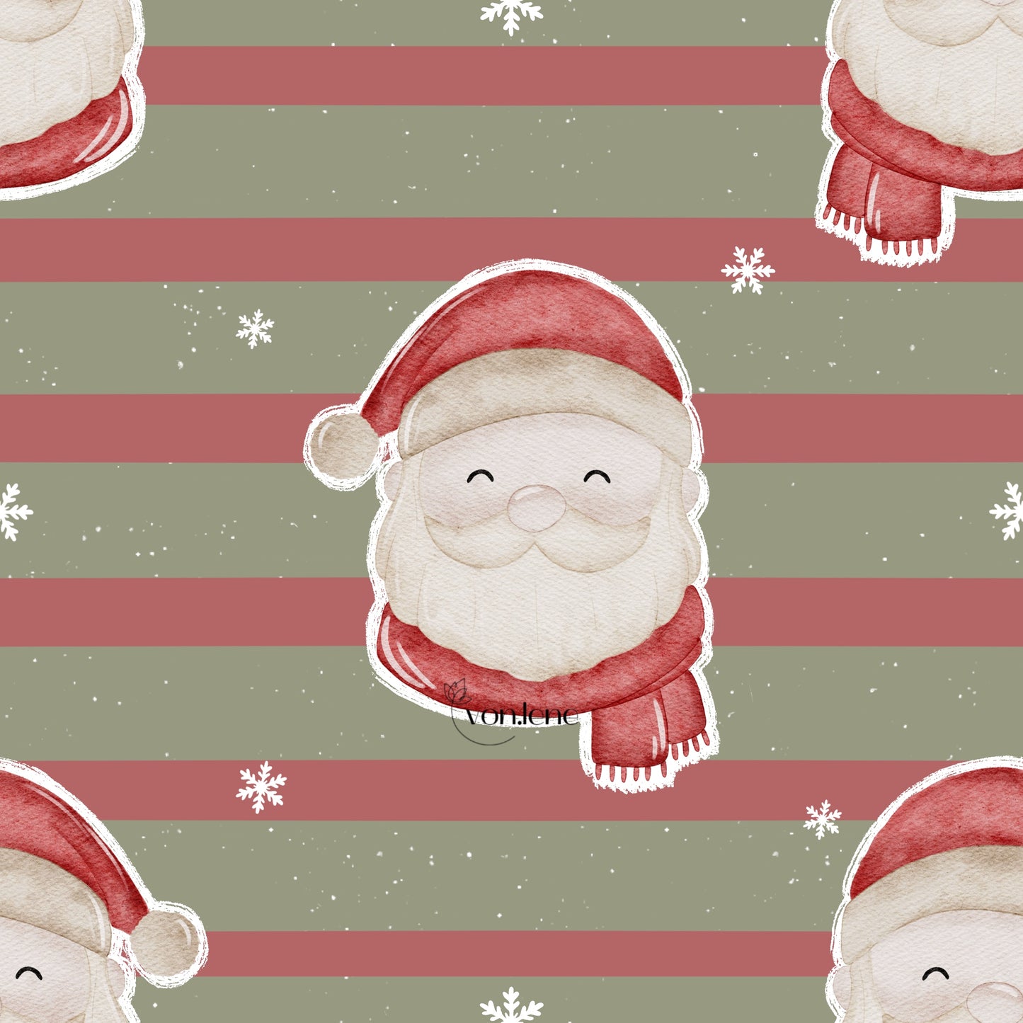 Weihnachtsmann Design Digital