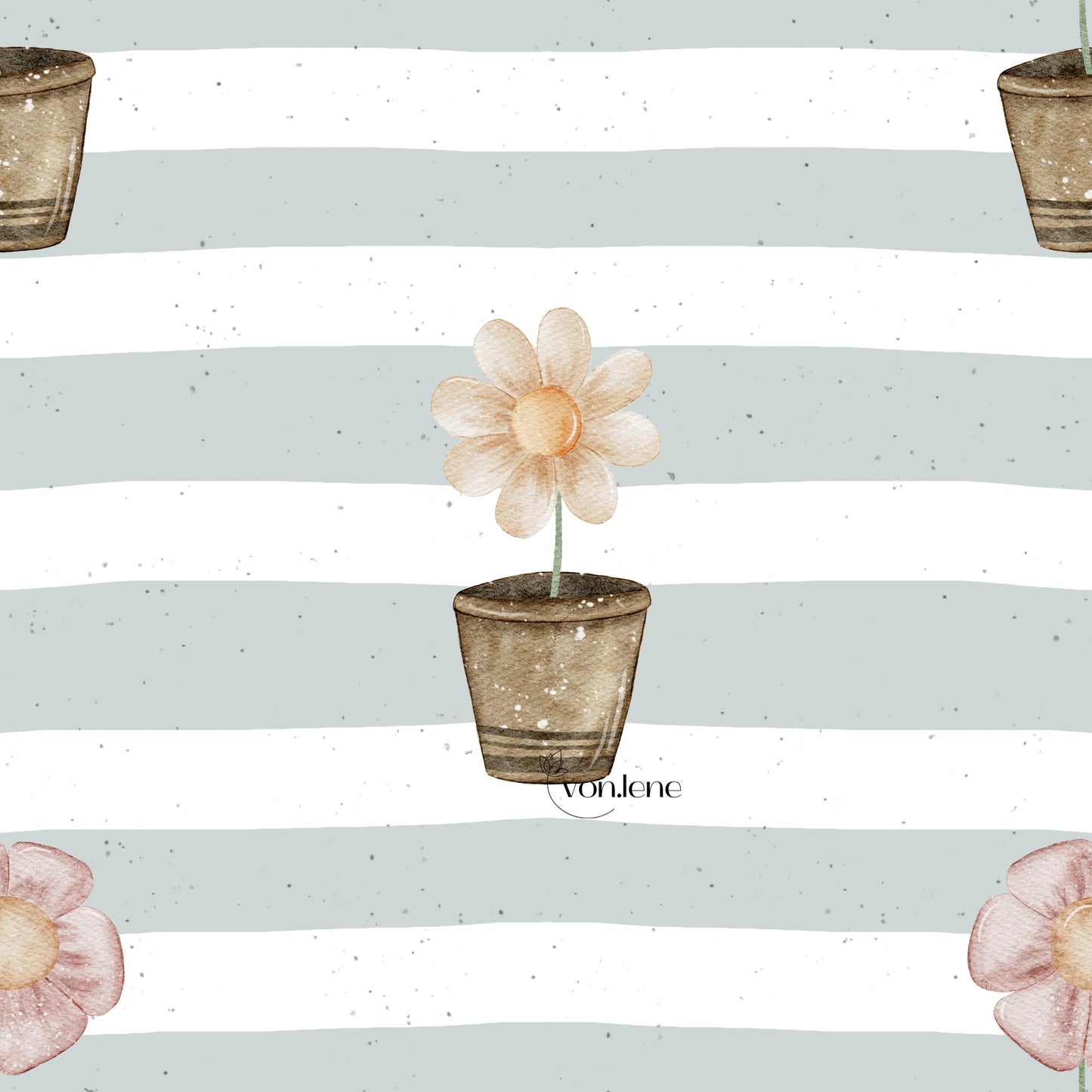 Blume im Topf