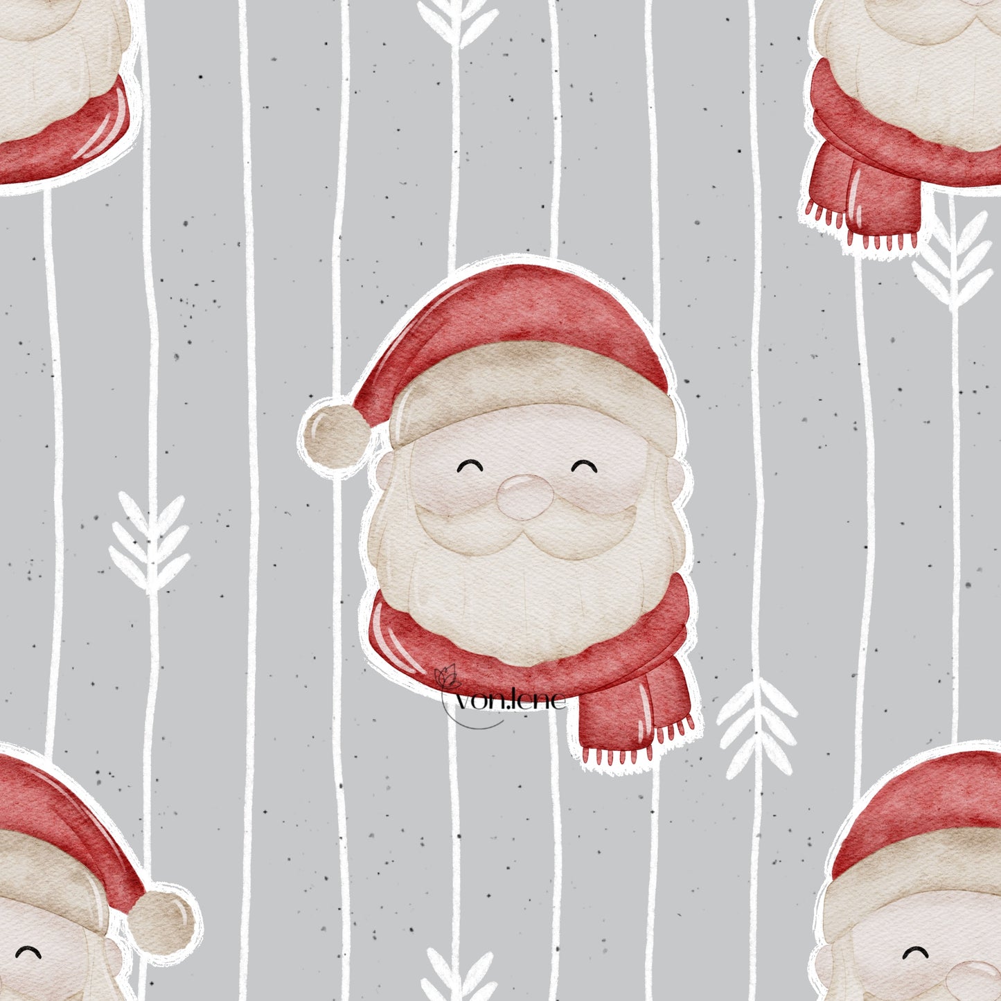 Weihnachtsmann Design Digital