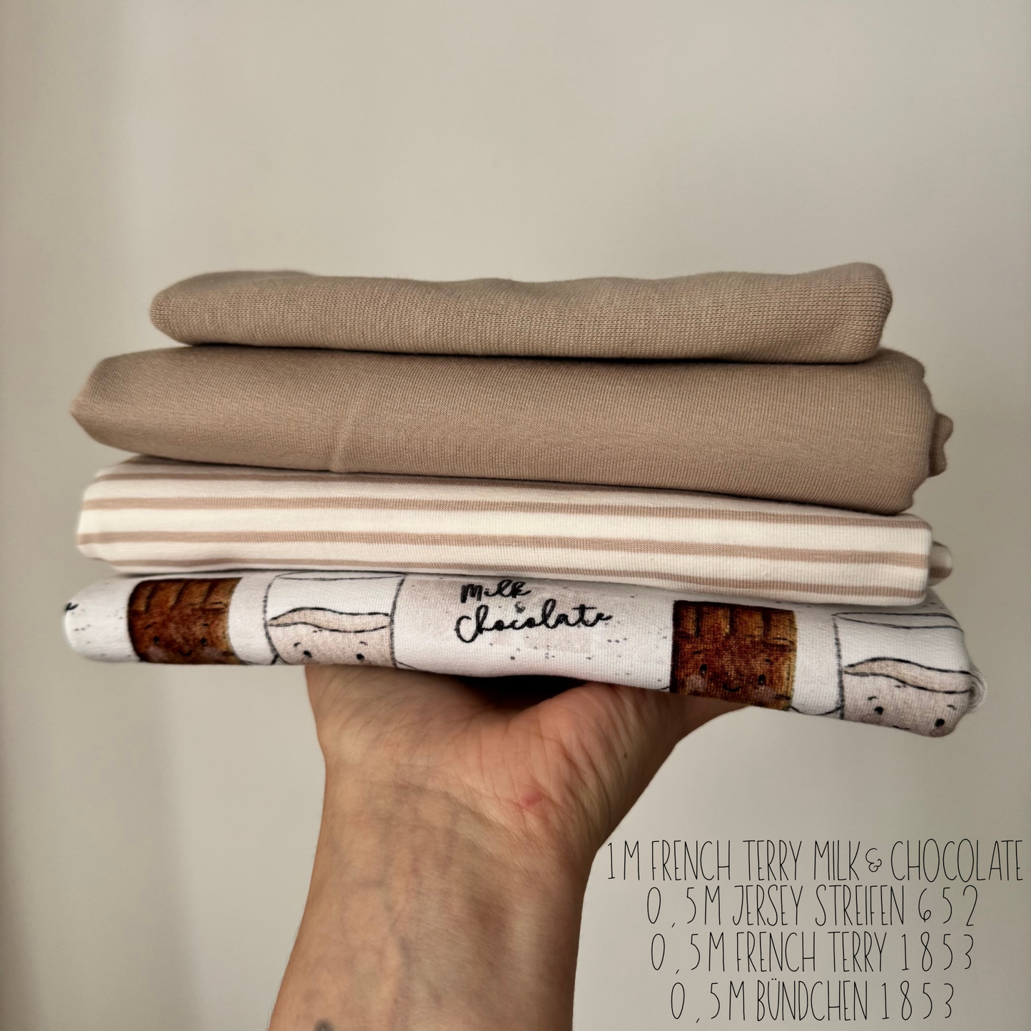 Stoffpaket Milk&Chocolate