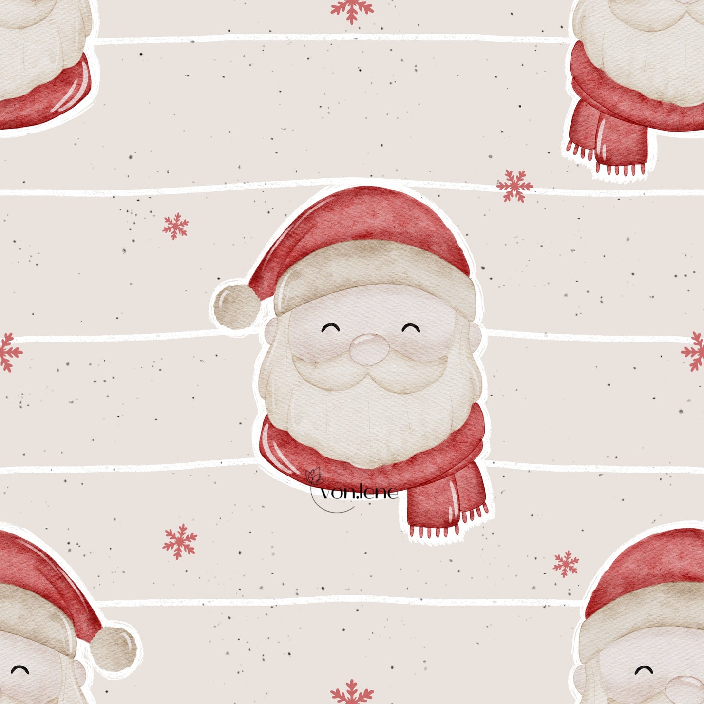Weihnachtsmann Design Digital