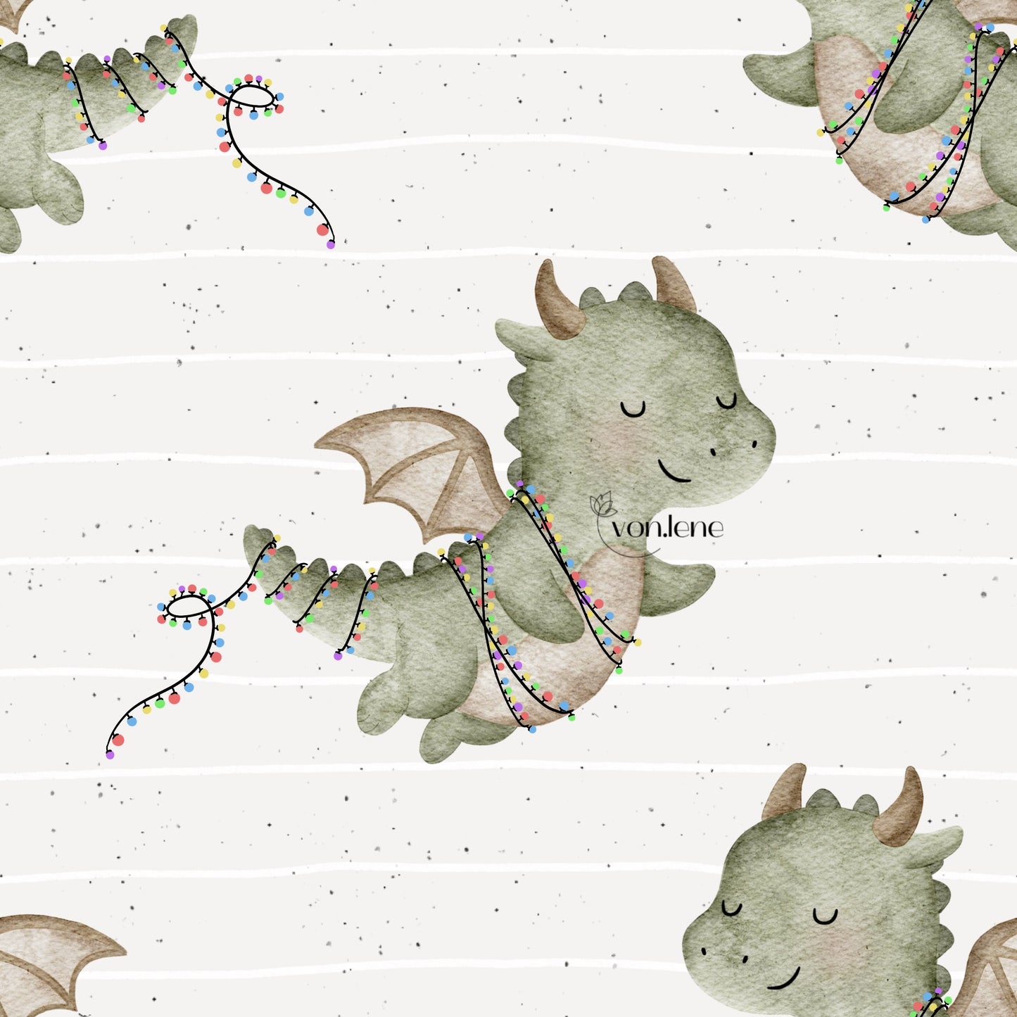Weihnachtsdrache Design Digital