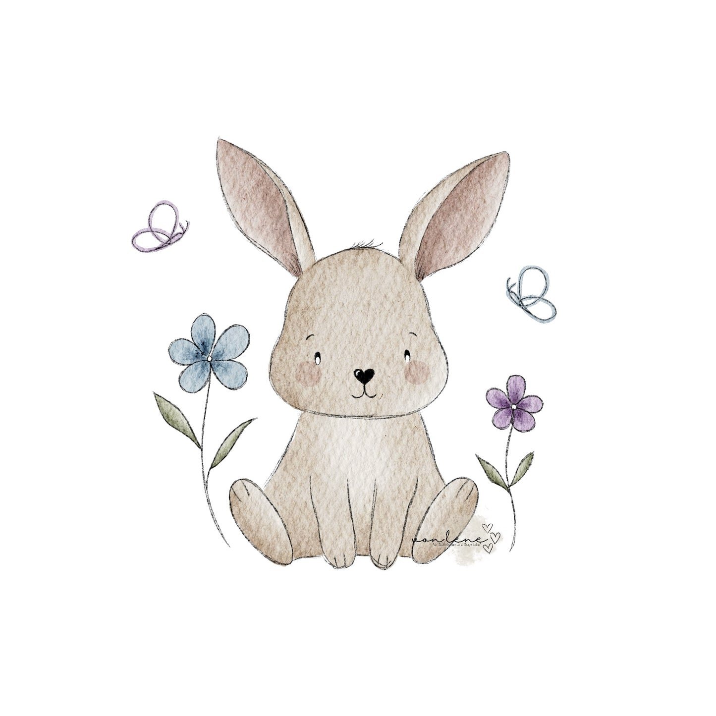 Hasenliebe digitales Design