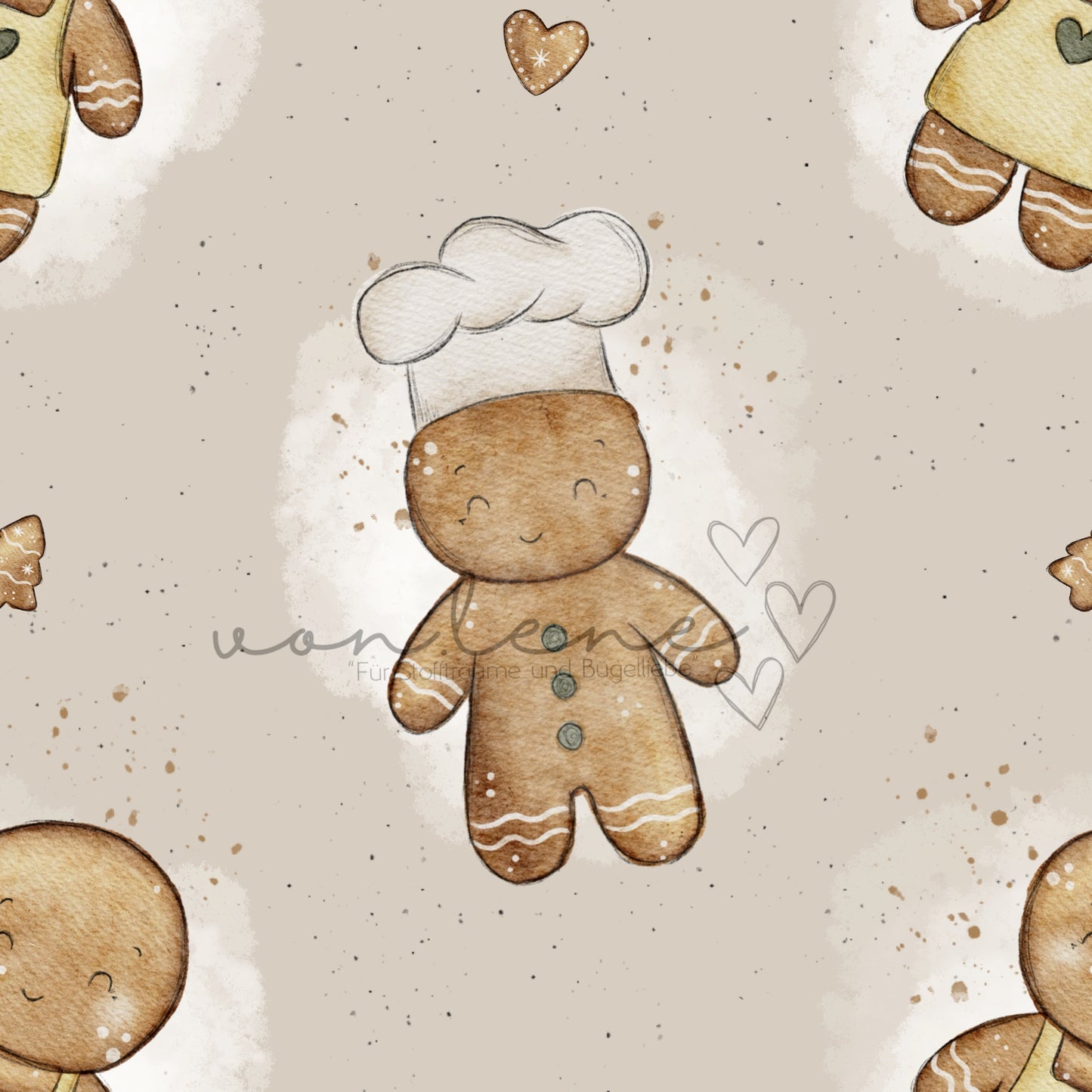 Lebkuchen Design Digital