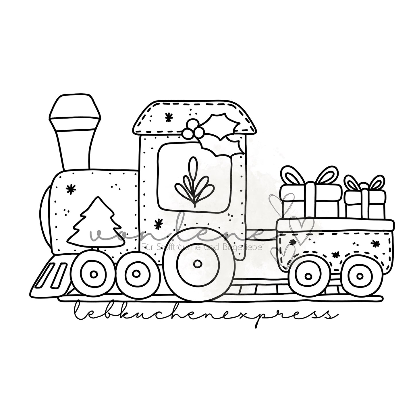Lebkuchenzug Outline