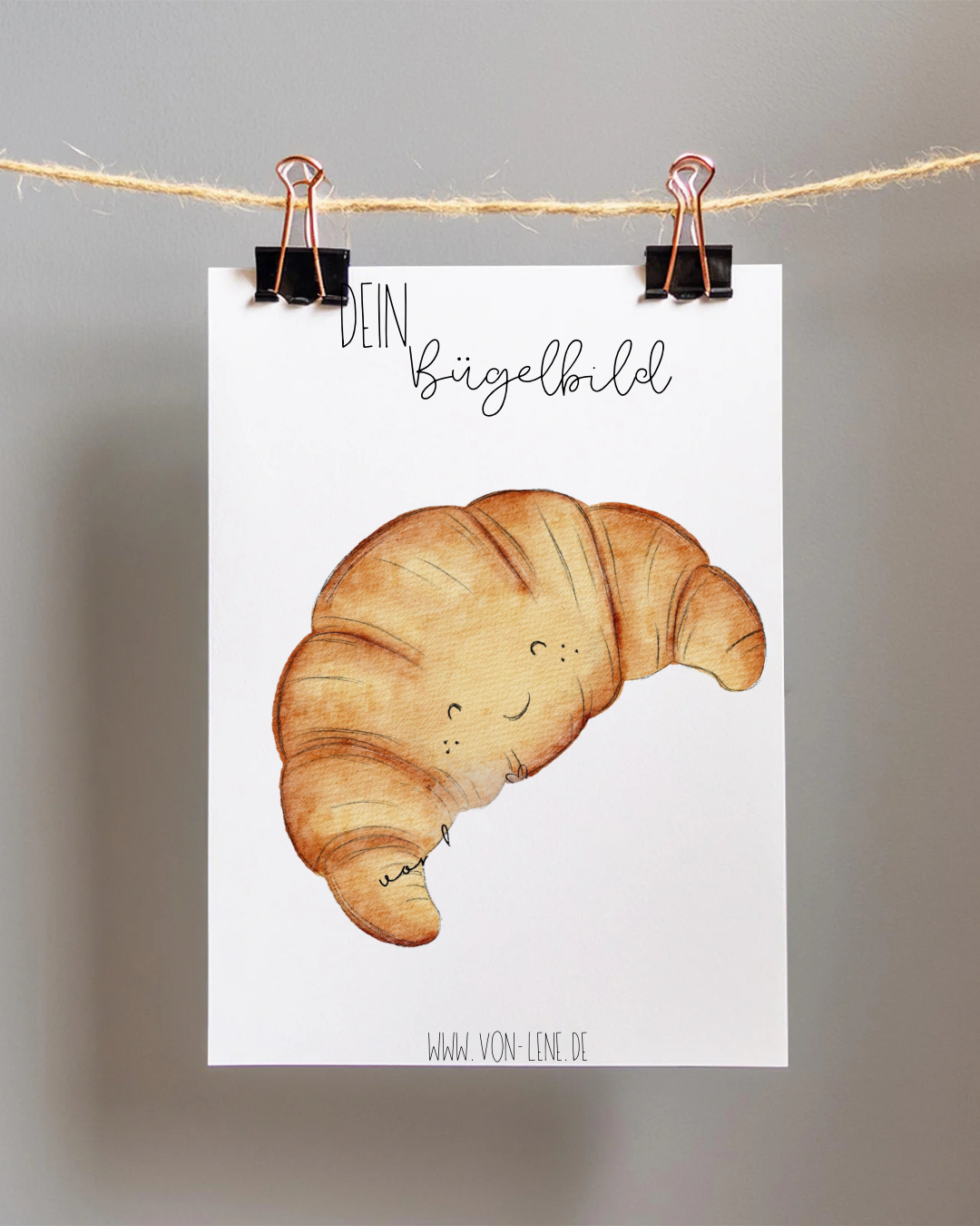 Bügelbild groß Franzosenliebe