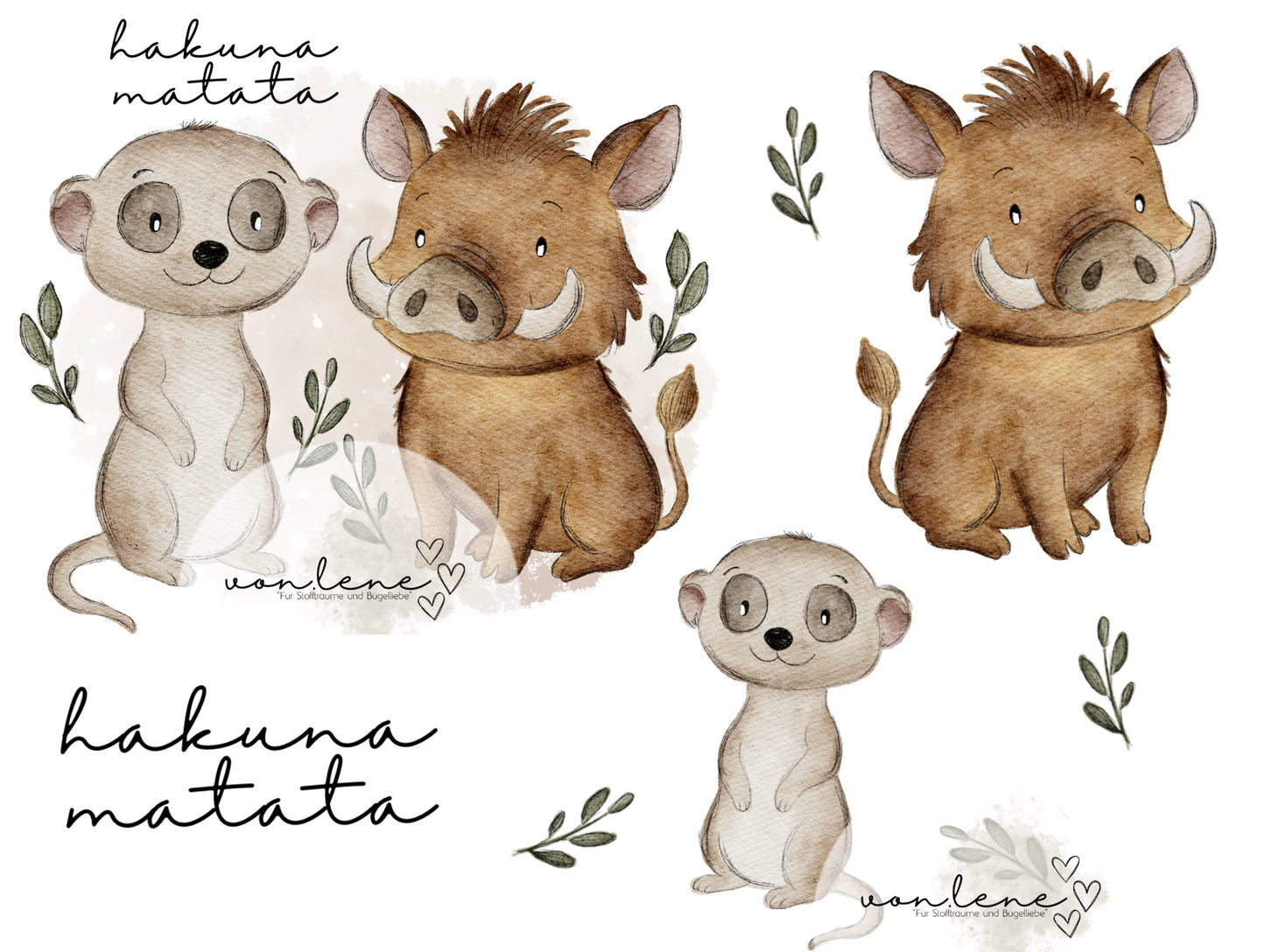 Hakunamatata Digital PNG