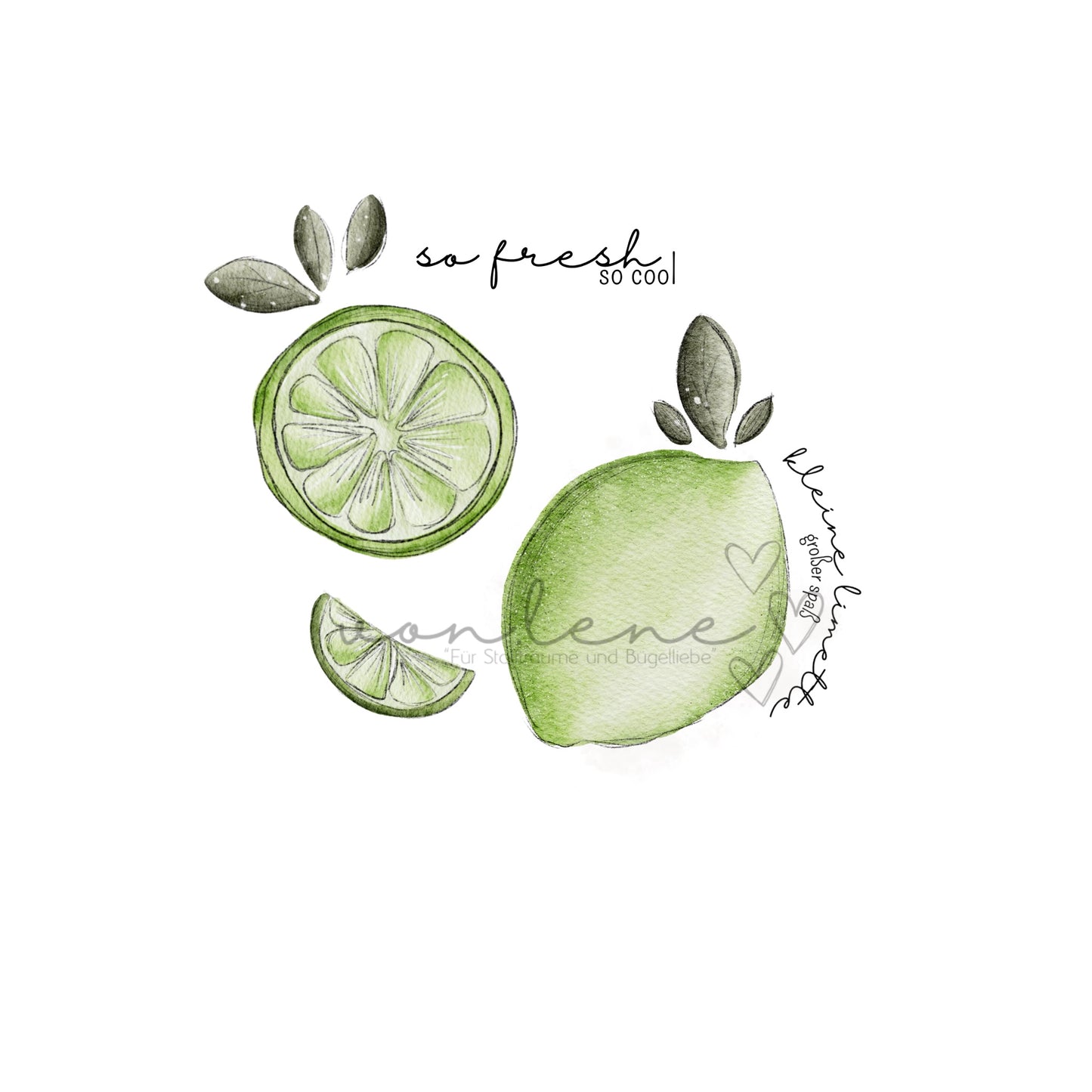 Limetten Digital PNG