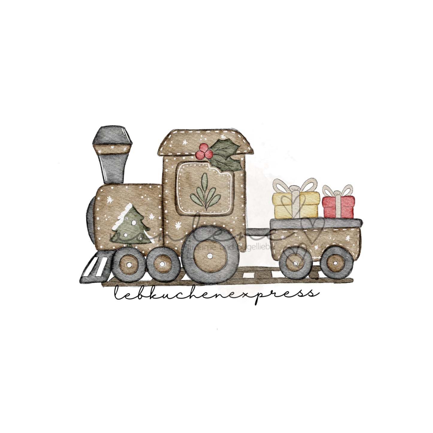 Lebkuchenzug Digital PNG