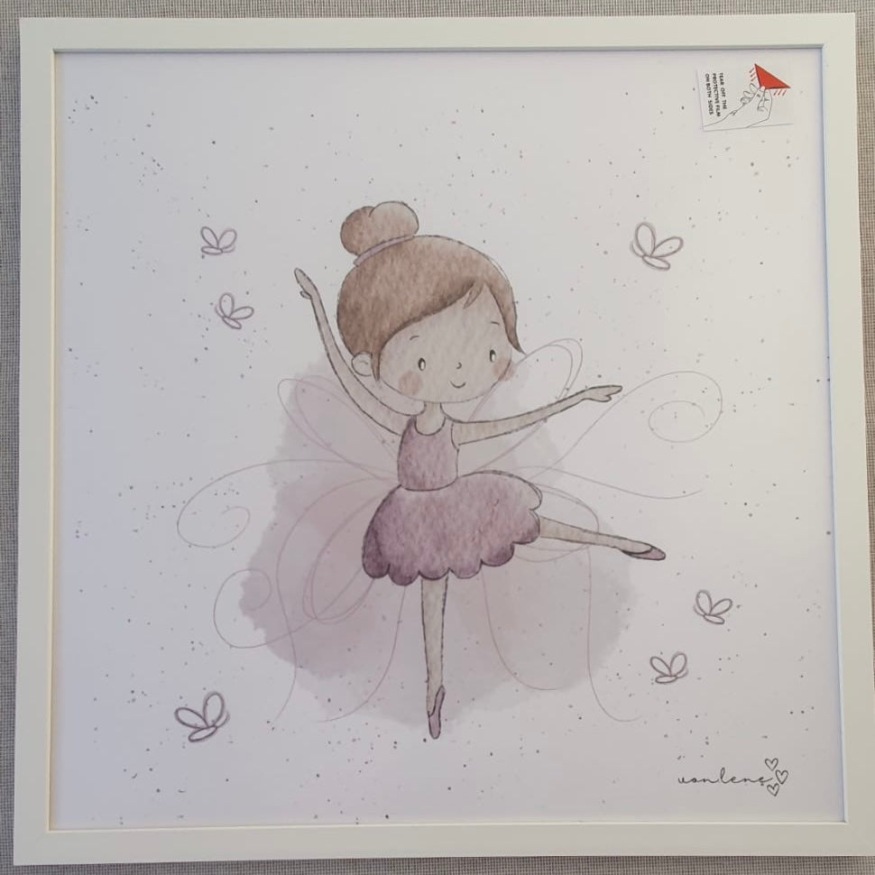 Posterbild im Bilderrahmen Mädchenträume