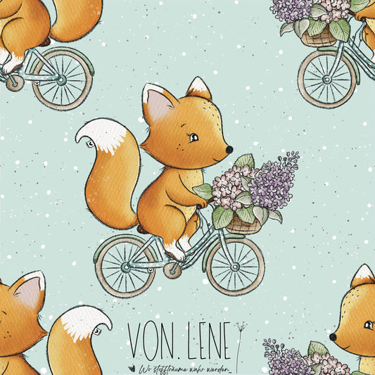 Frühlingsfuchs digitales Design