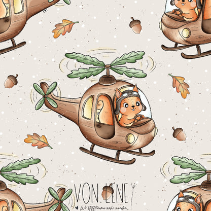 Herbstflug digitales Design