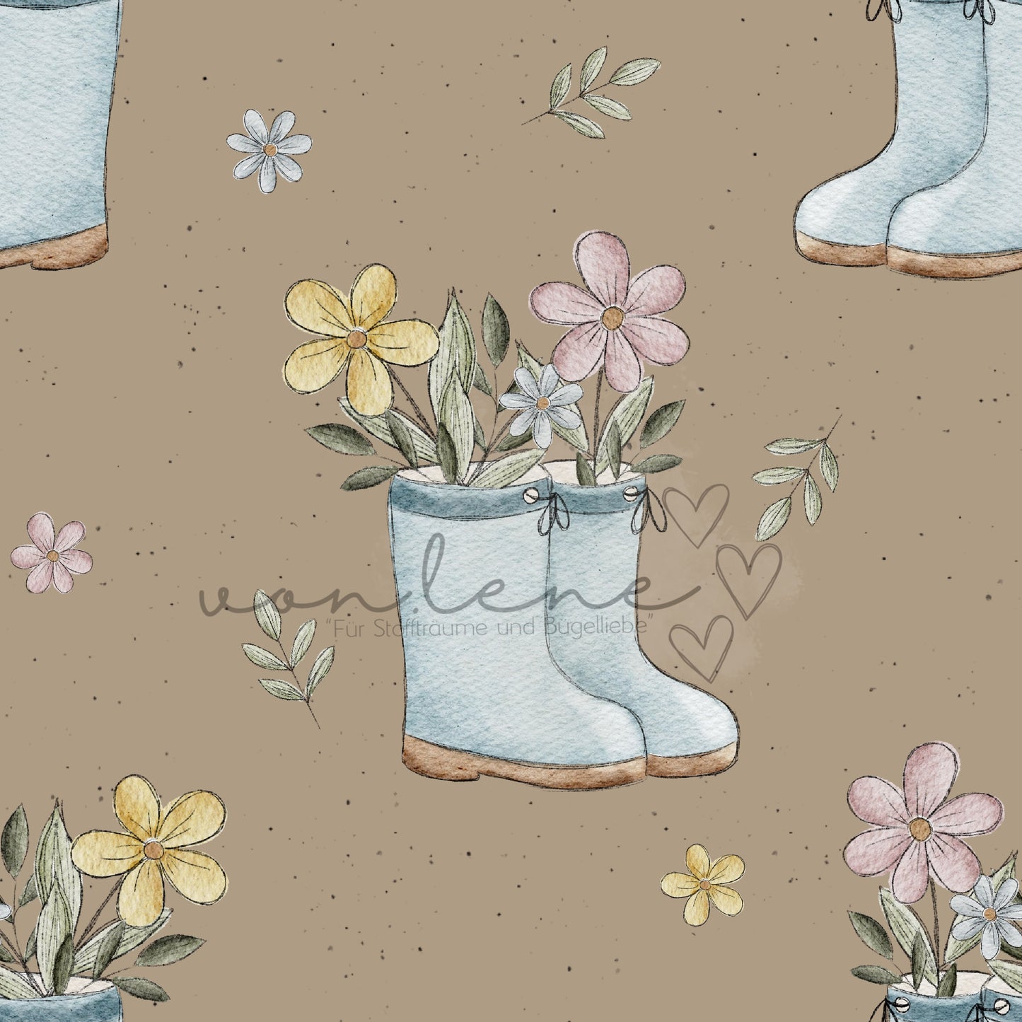 kleines Gartenglück Design Digital inkl. PNG Datei