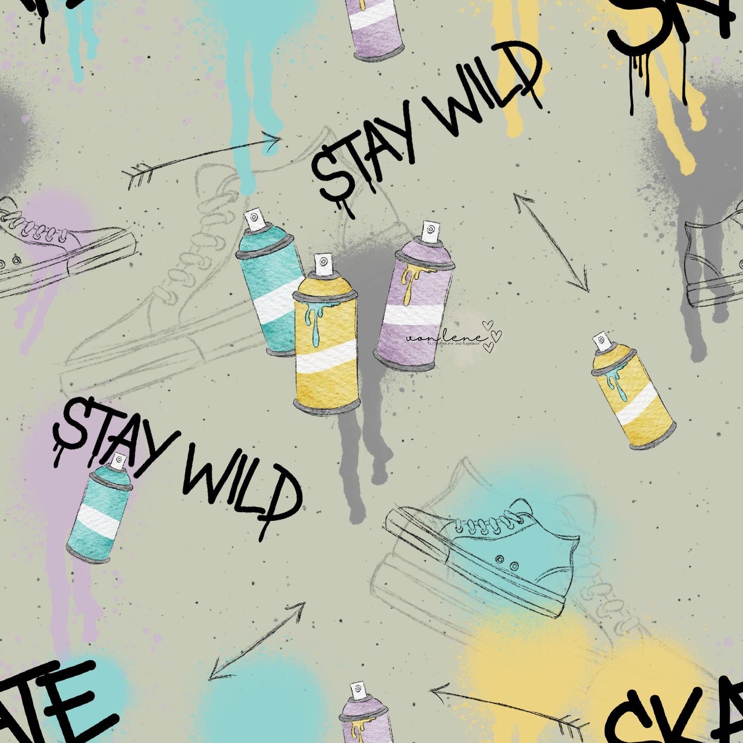 Graffiti Style digitales Design