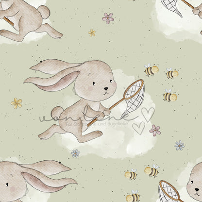 Hasenjagd Design Digital inkl. PNG Datei