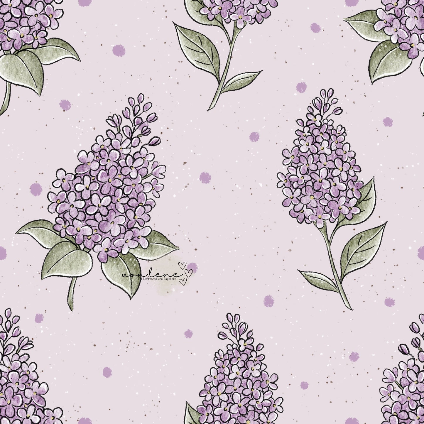 Frühlingsblumen digitales Design