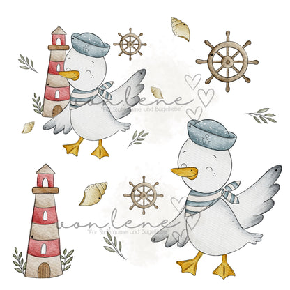 Möwe Design Digital inkl. PNG Datei