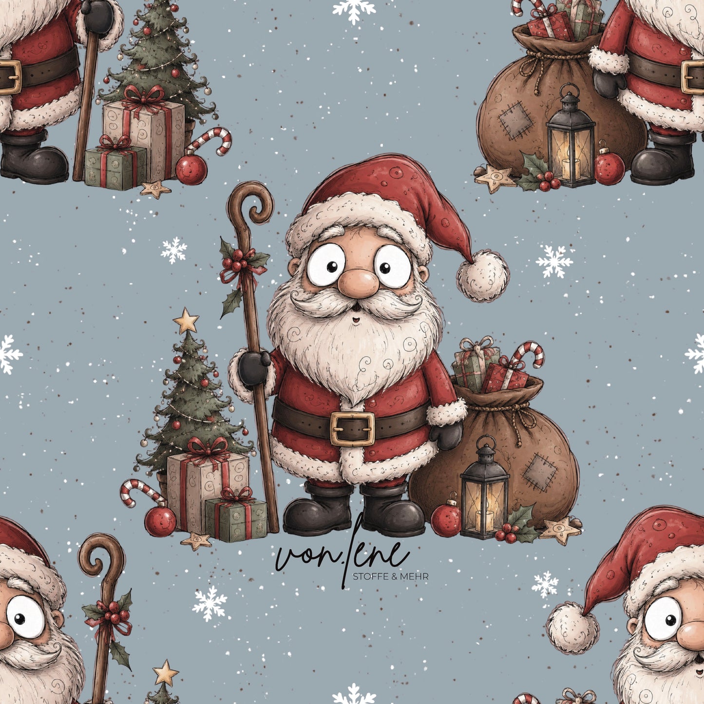 Weihnachtsmann digitales Design