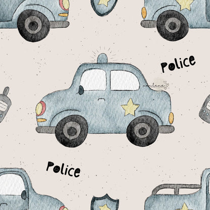 Polizeiauto digitales Design