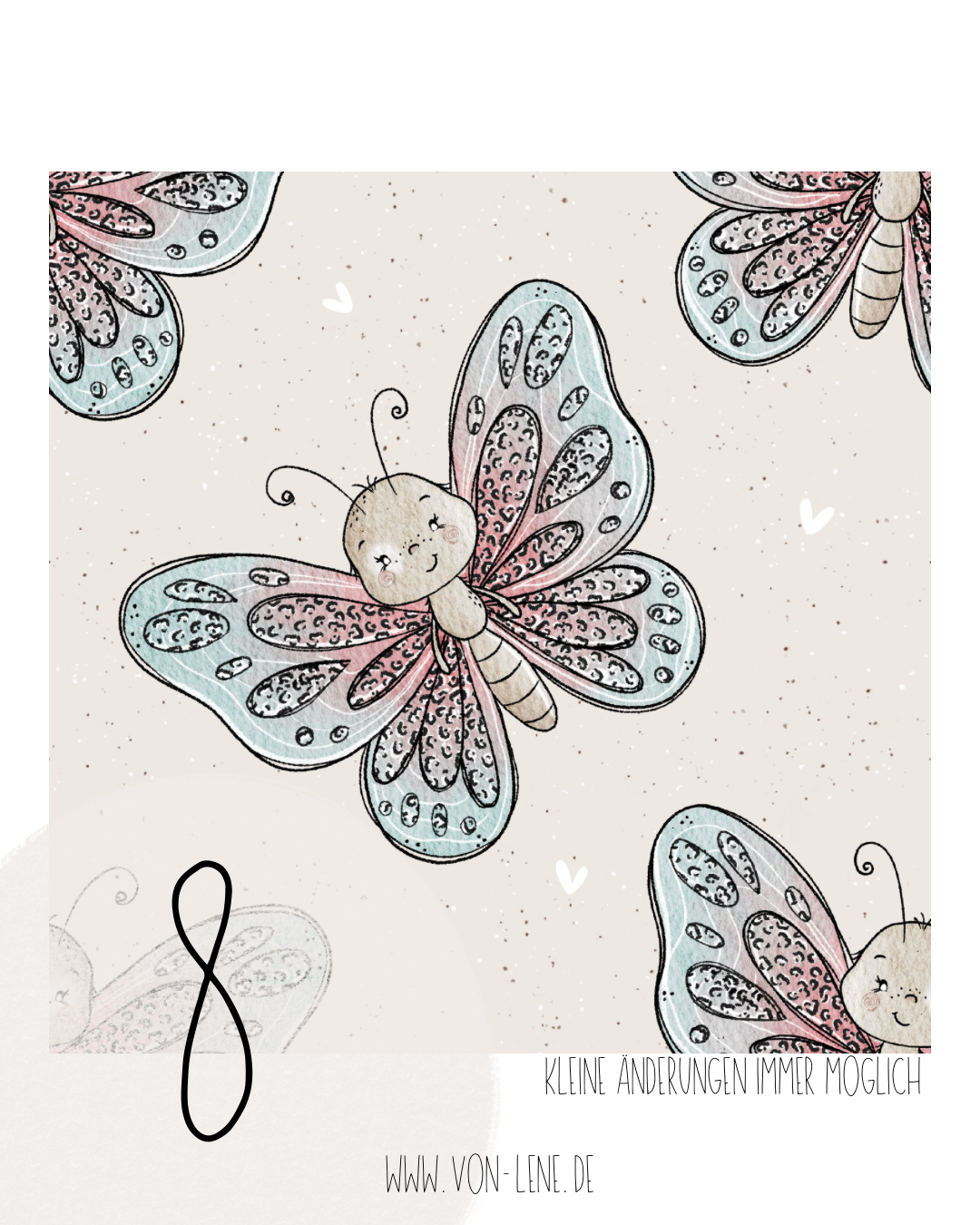 Leo der Schmetterling  digitales Design