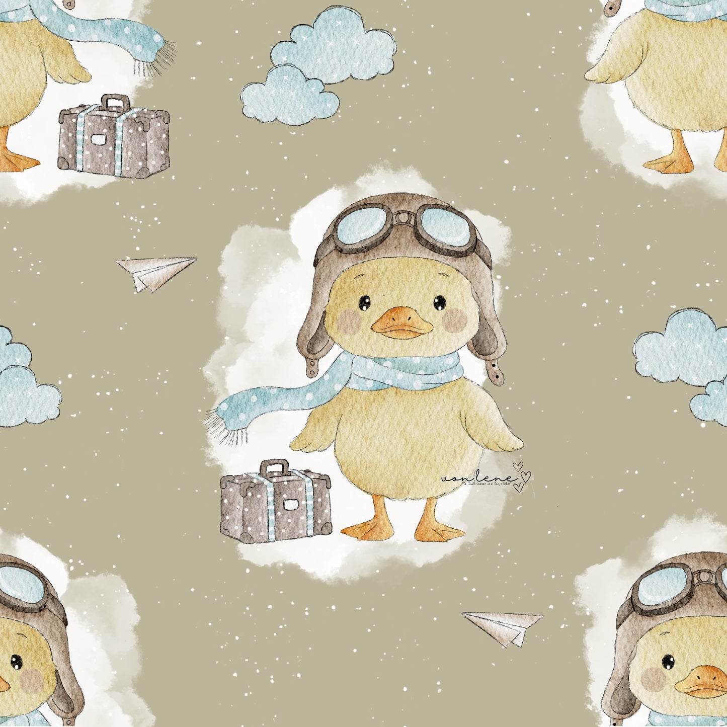 Fliegerente digitales Design