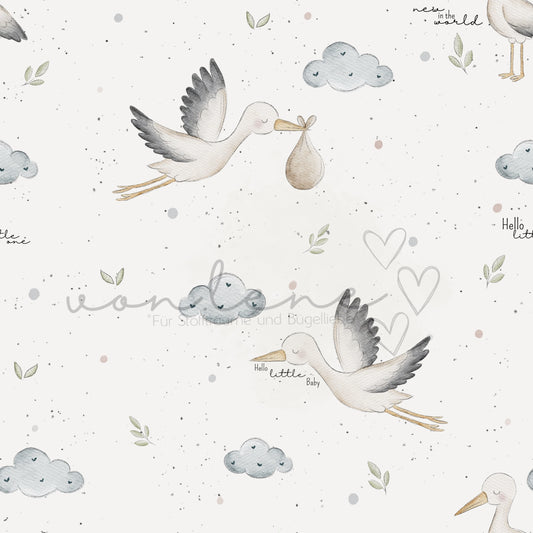 Ultra exklusives Design Storch (IG: handmade_by_annilein)