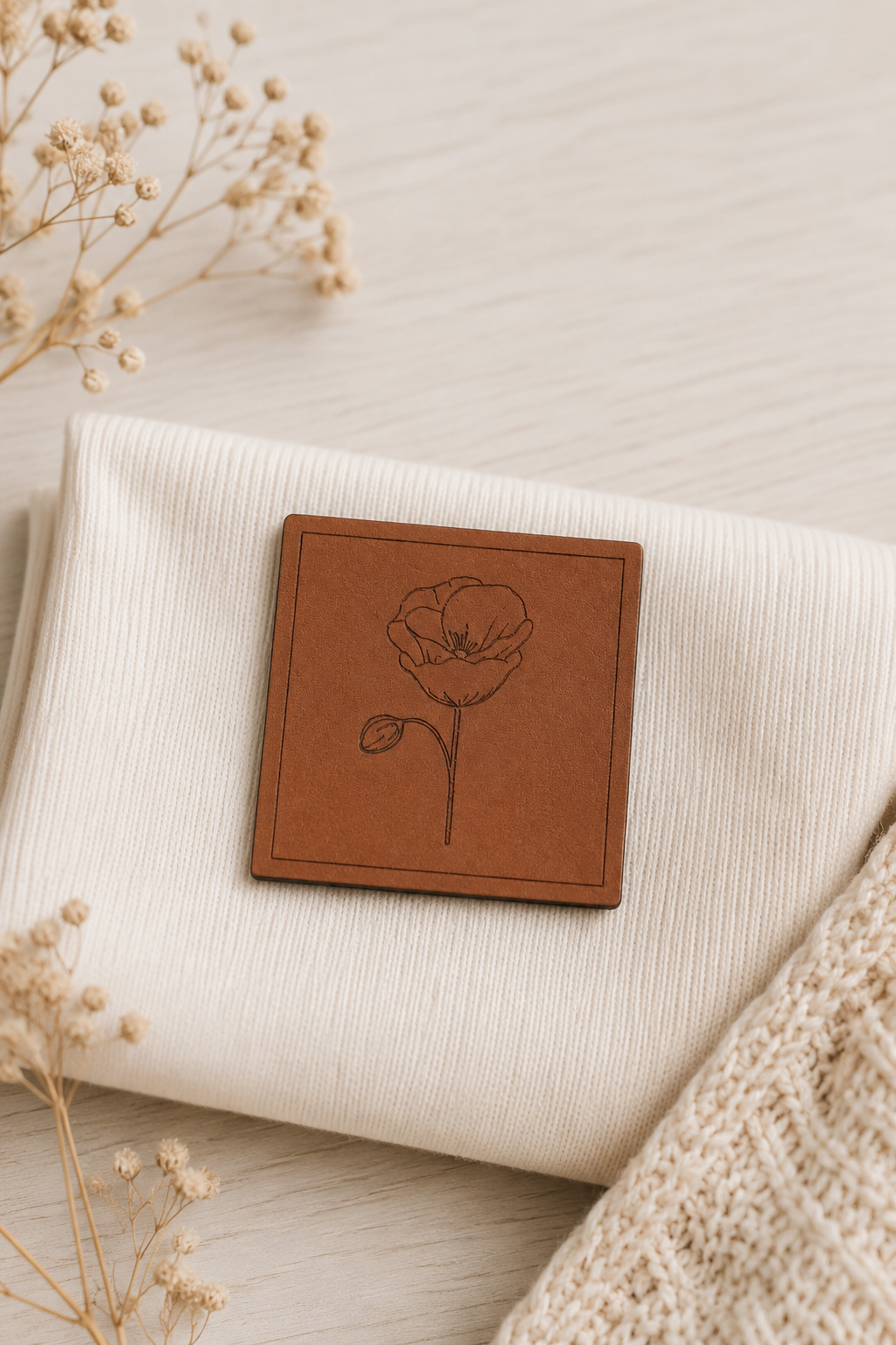 Lederlabel BLUME 2