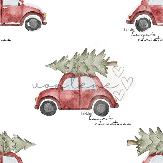 Weihnachtsauto digitales Design