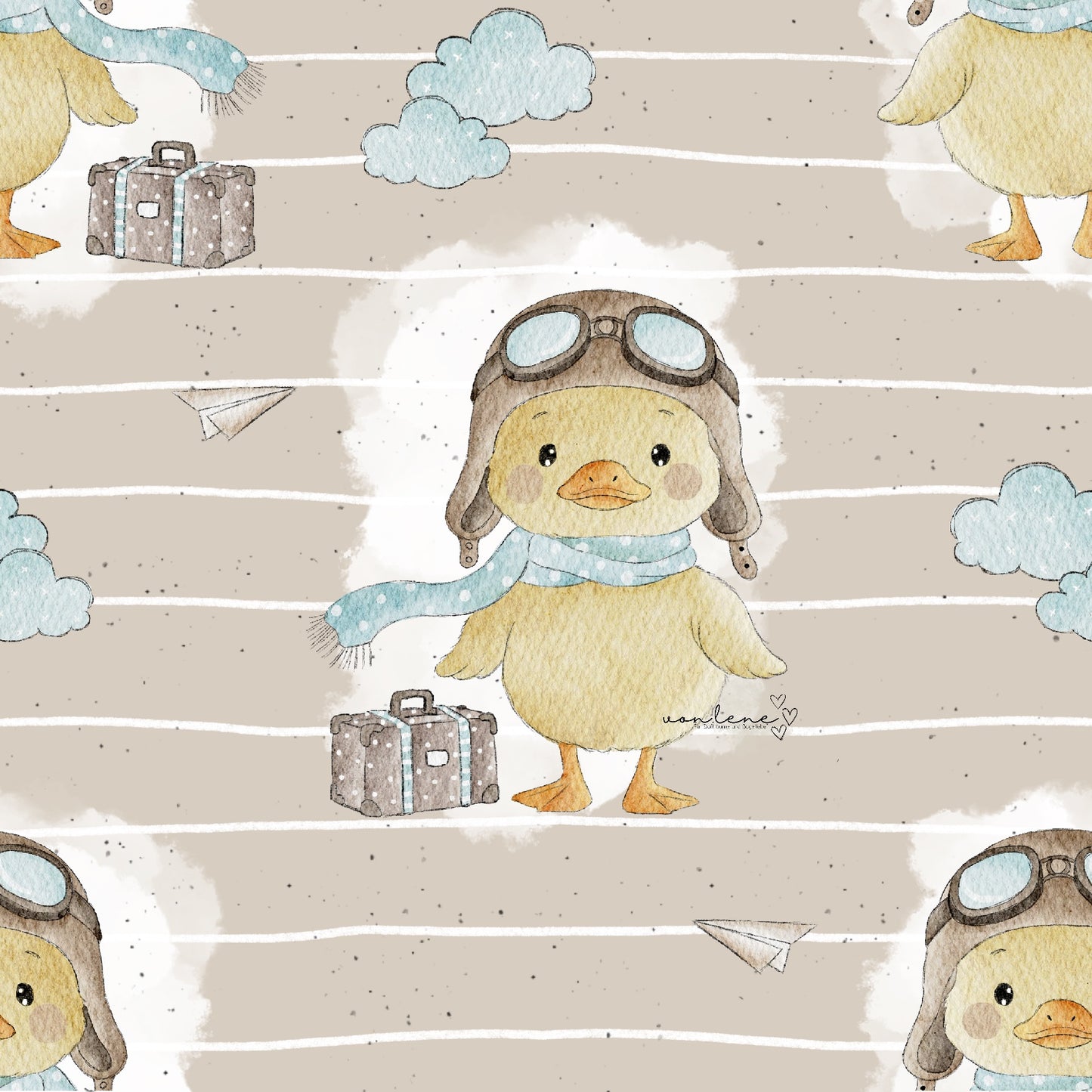 Fliegerente digitales Design