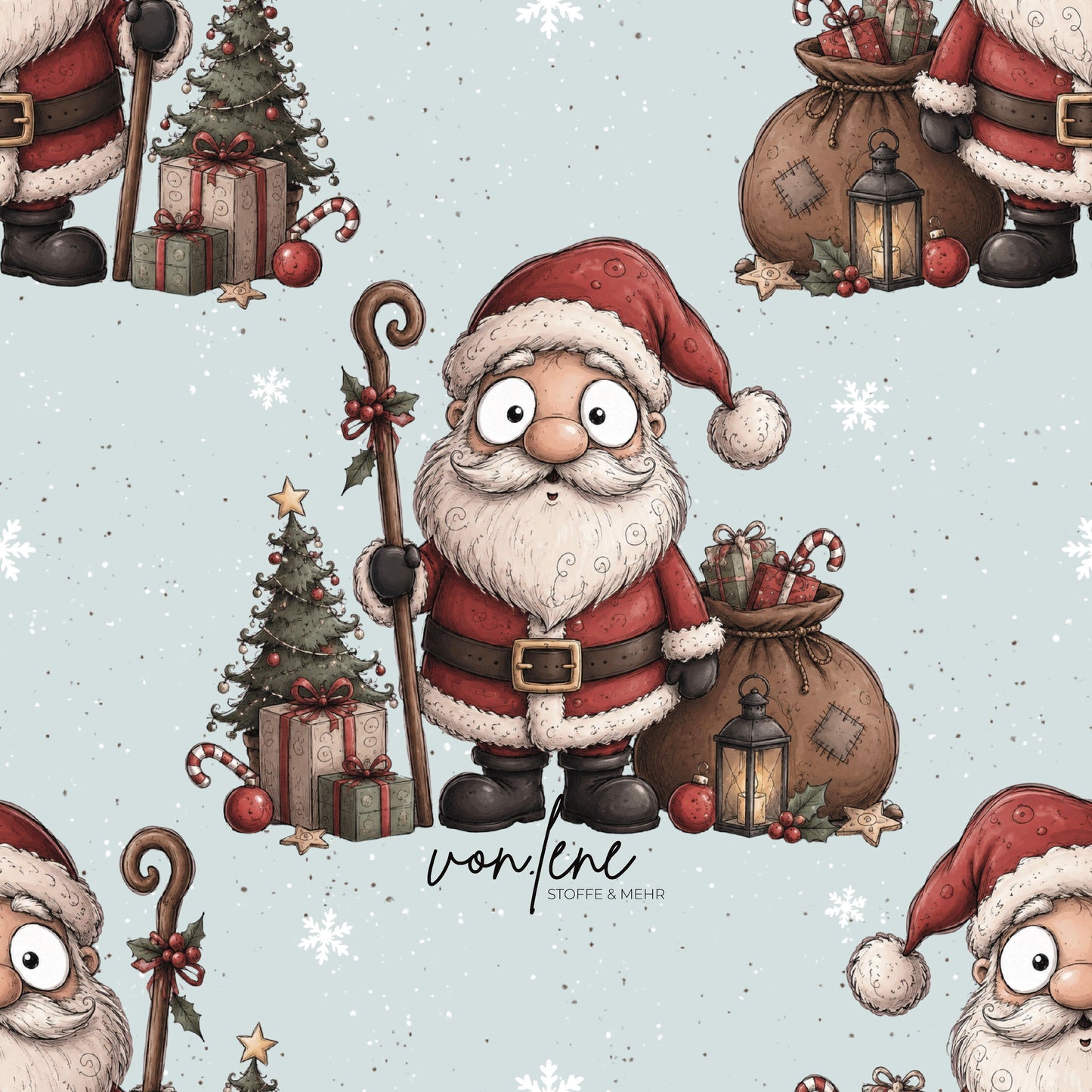 Weihnachtsmann digitales Design
