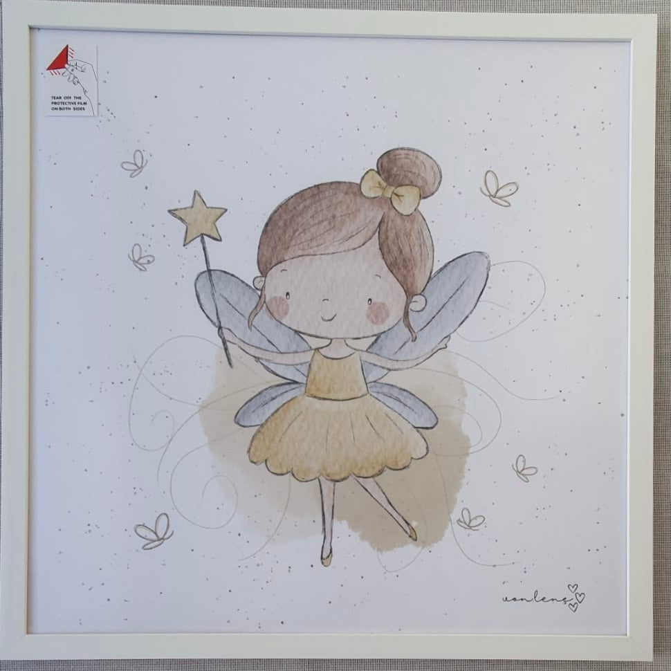 Posterbild im Bilderrahmen Mädchenträume