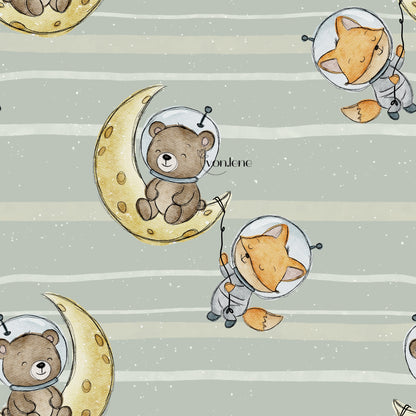 Astronauten digitales Design