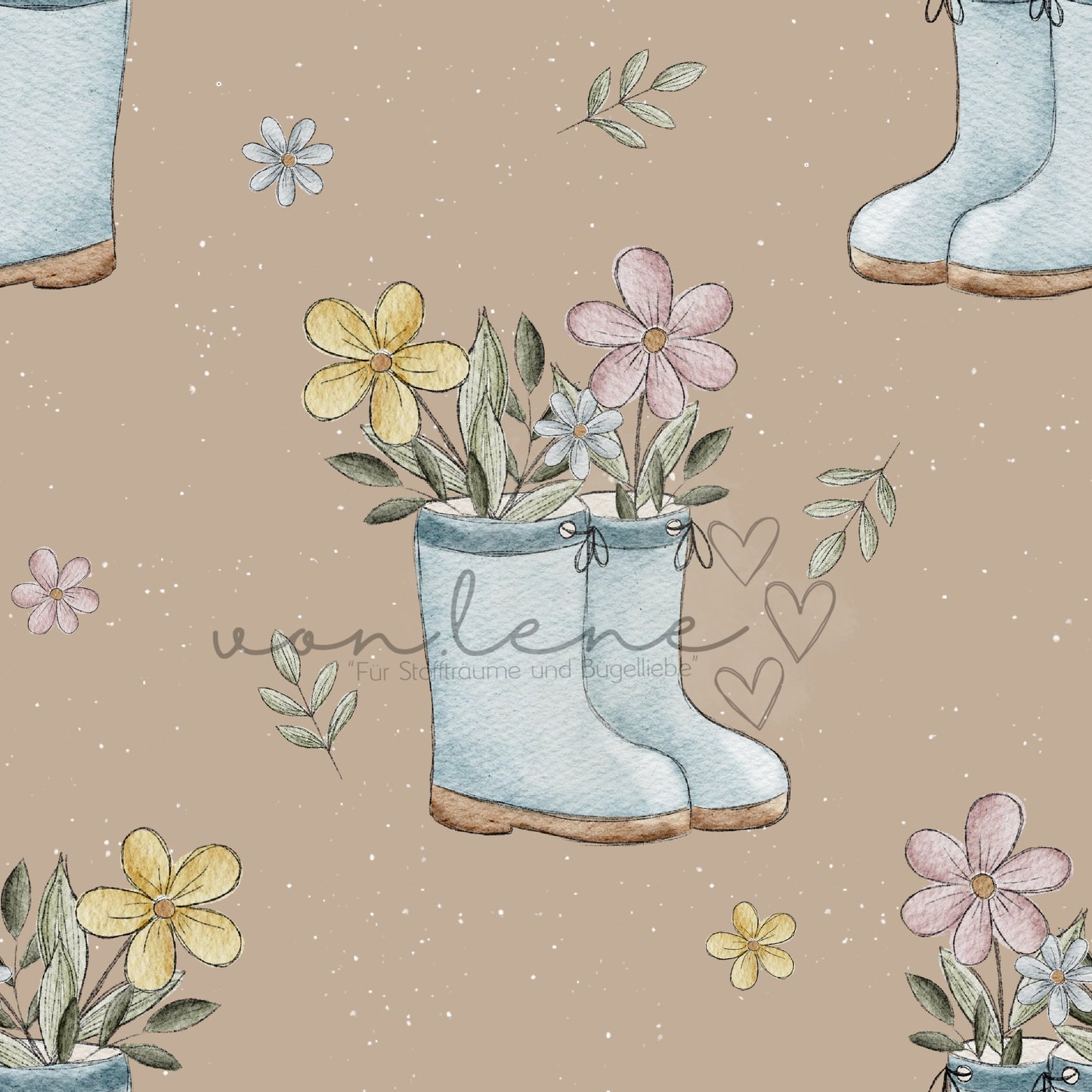 kleines Gartenglück Design Digital inkl. PNG Datei