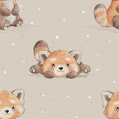 Roter Panda digitales Design