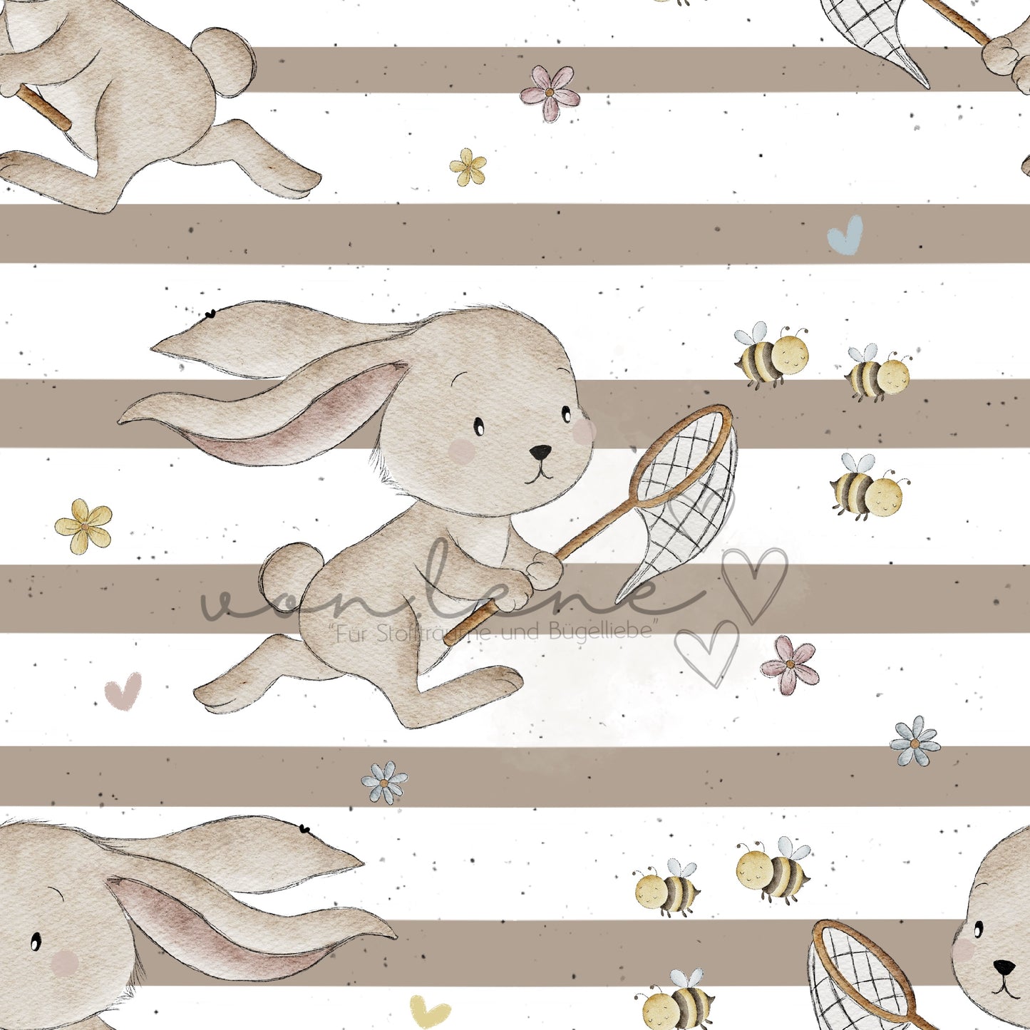 Hasenjagd Design Digital inkl. PNG Datei