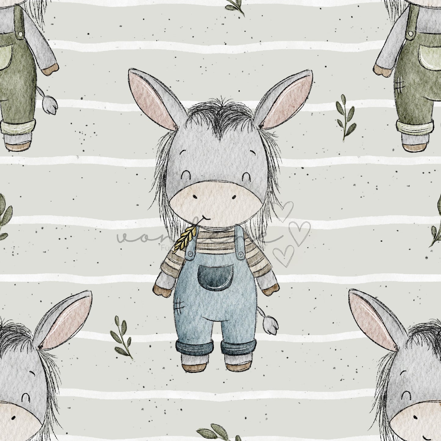 Emil der Esel digitales Design