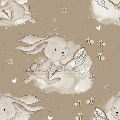 Hasenjagd Design Digital inkl. PNG Datei