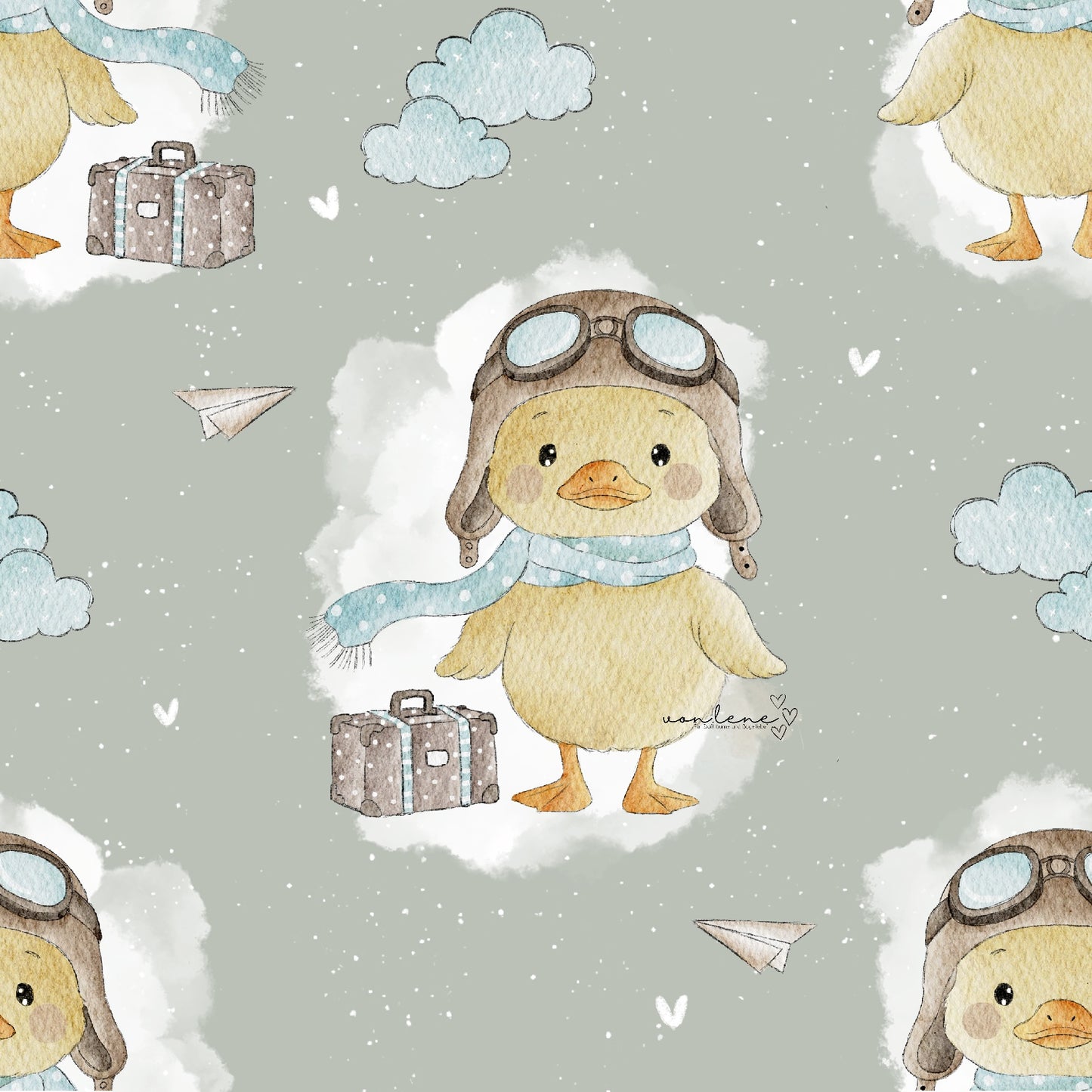 Fliegerente digitales Design