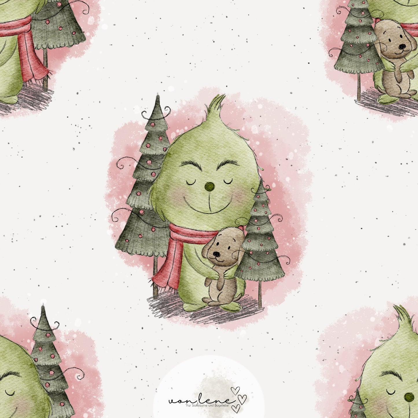 Weihnachtsscheu Design Digital