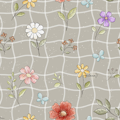 Blumenwiese digitales Design