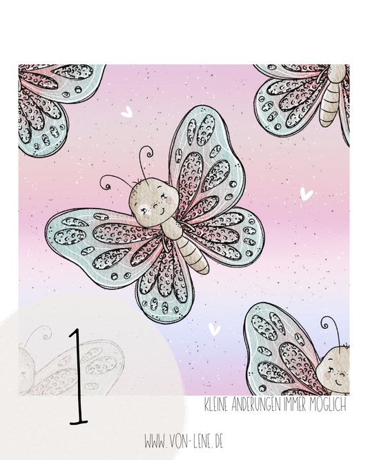 Leo der Schmetterling  digitales Design