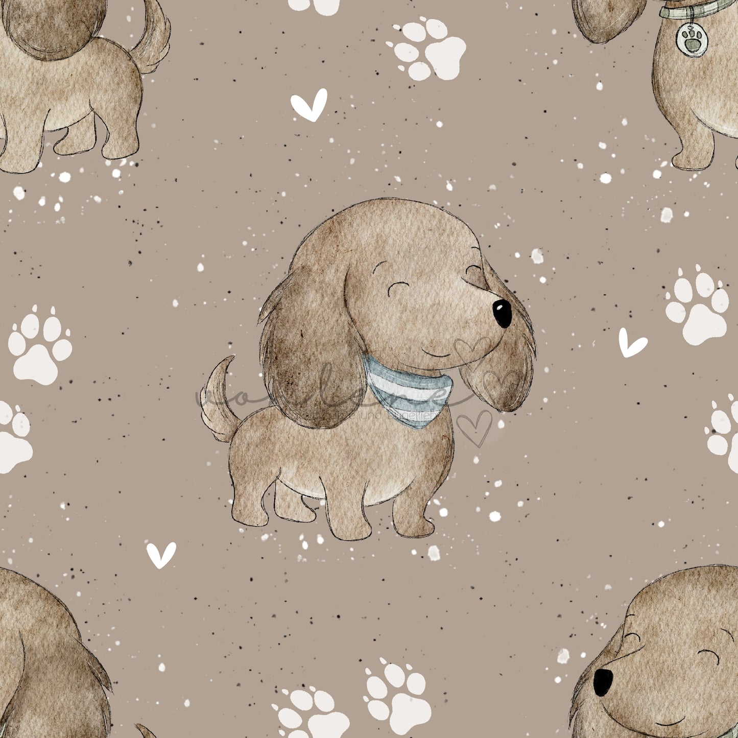 Dackelliebe digitales Design